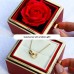 🔥HOT SALE NOW 49% OFF 🎁  - Rose* Couple Love Personalized Necklace